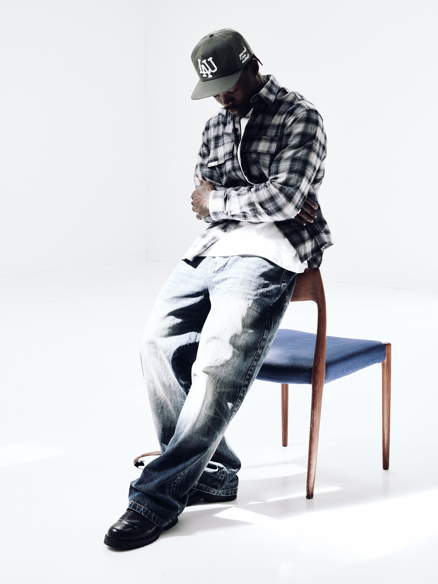 PATCH FLANNEL SHIRT