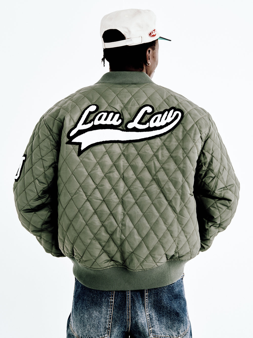 QUILTED VARSITY JACKET