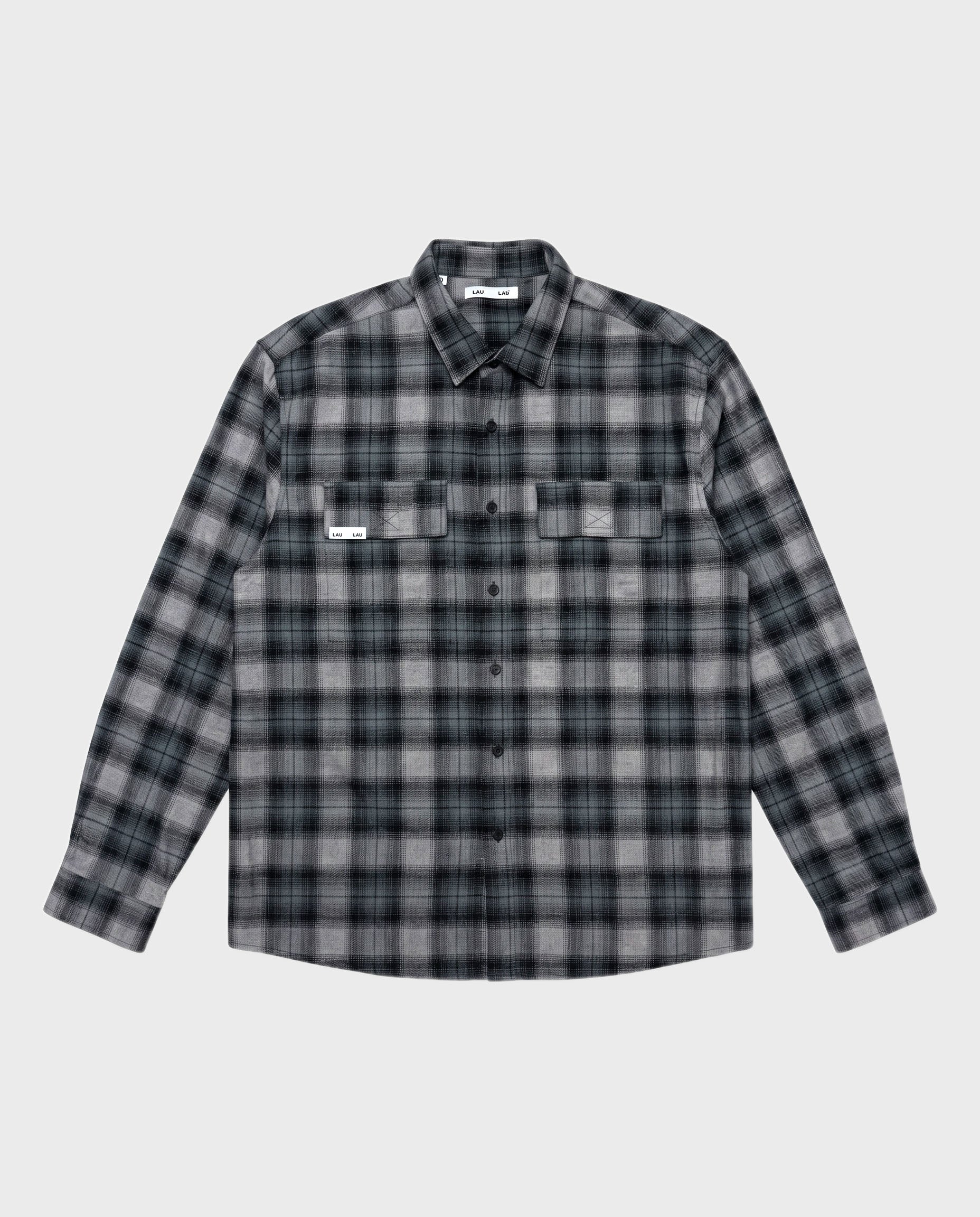PATCH FLANNEL SHIRT