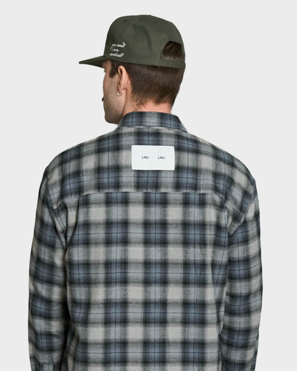 PATCH FLANNEL SHIRT