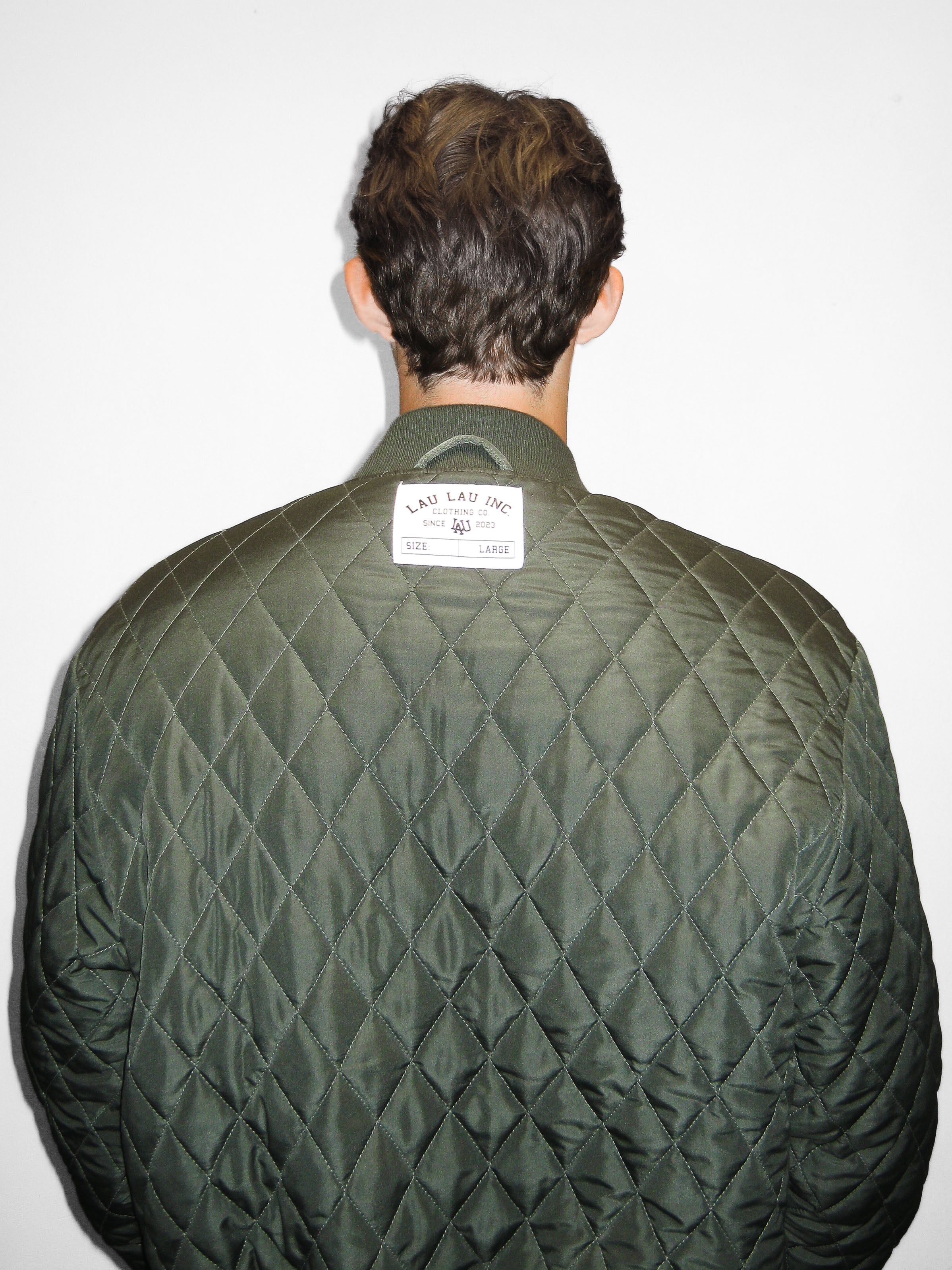 QUILTED VARSITY JACKET