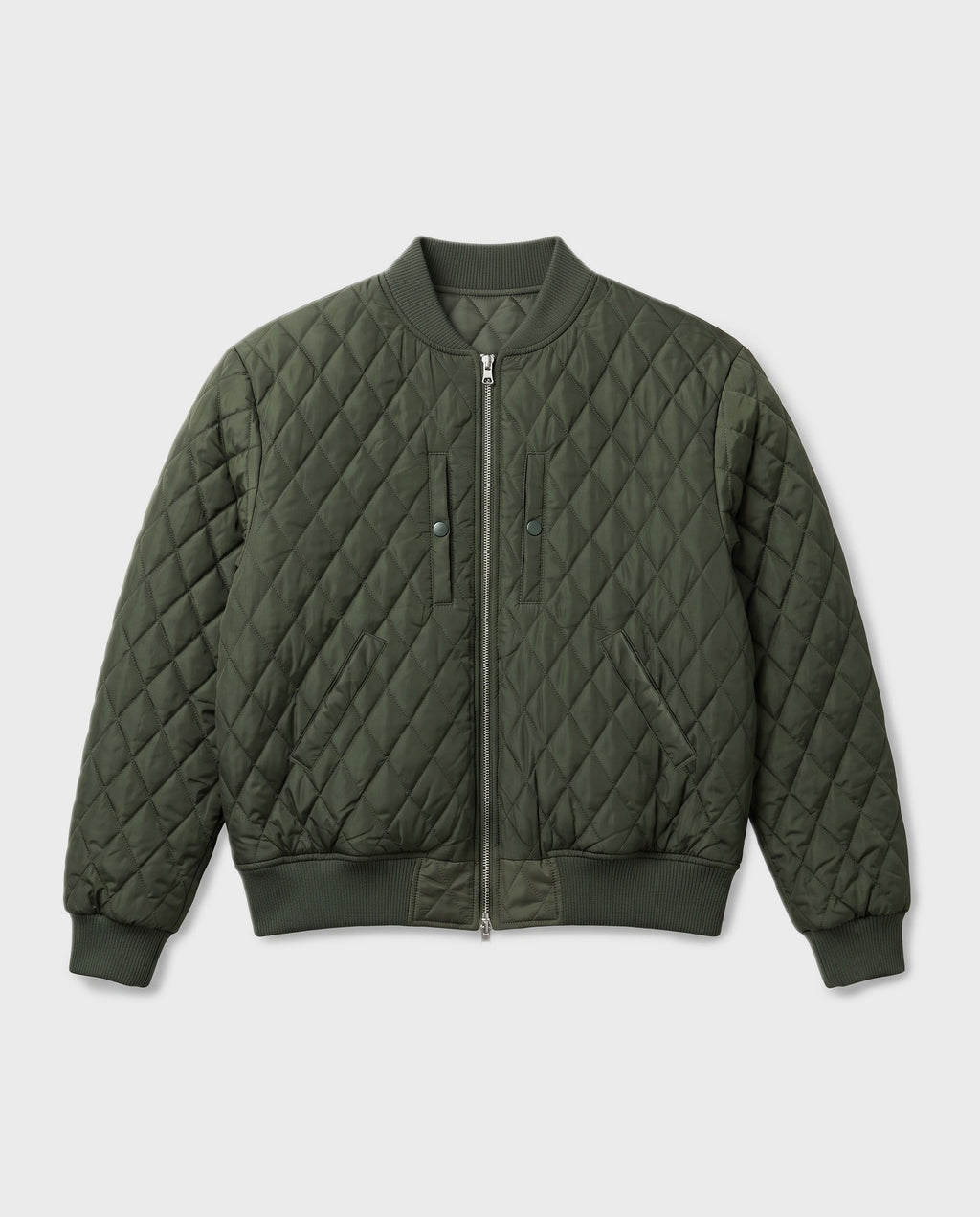 QUILTED VARSITY JACKET
