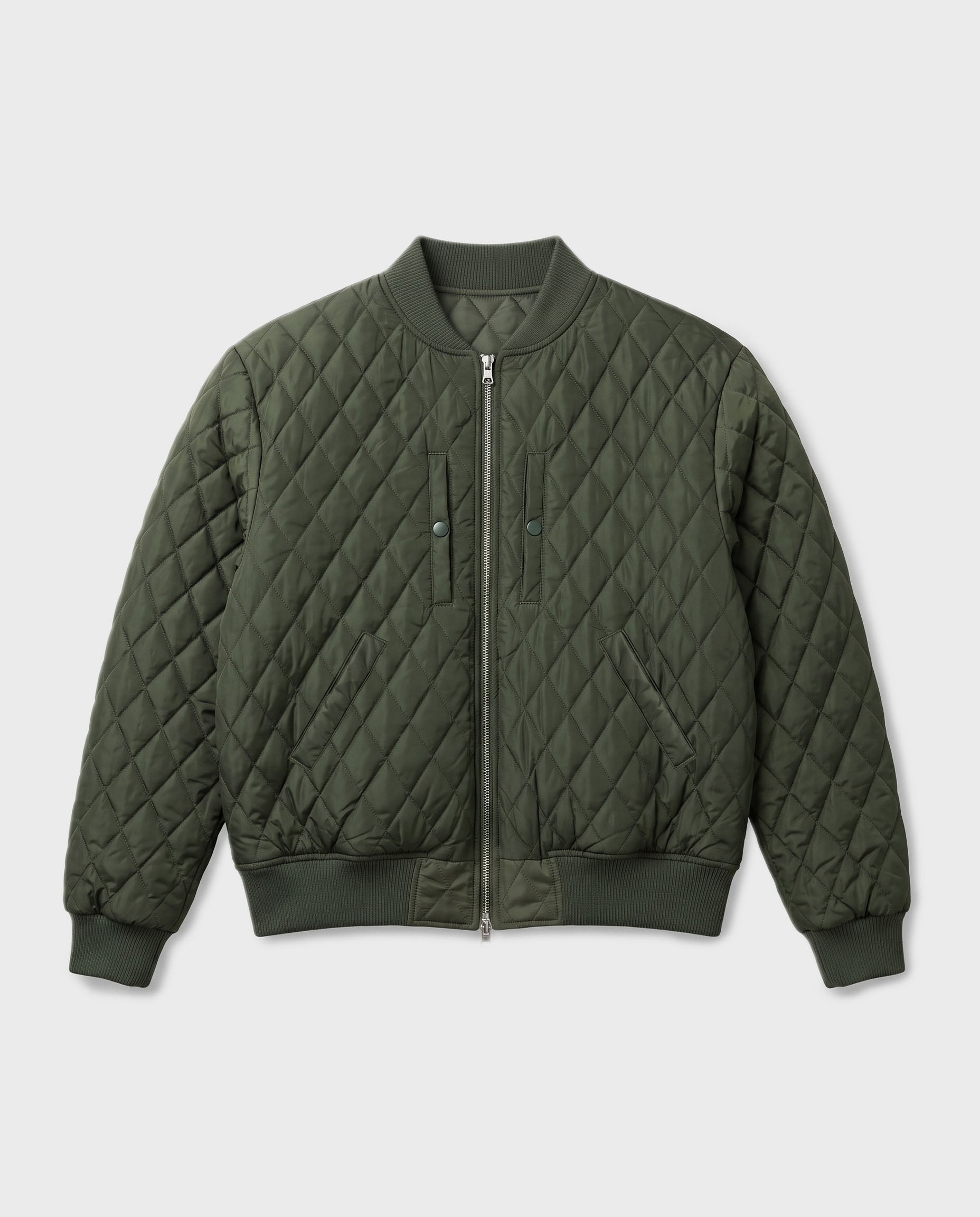 QUILTED VARSITY JACKET