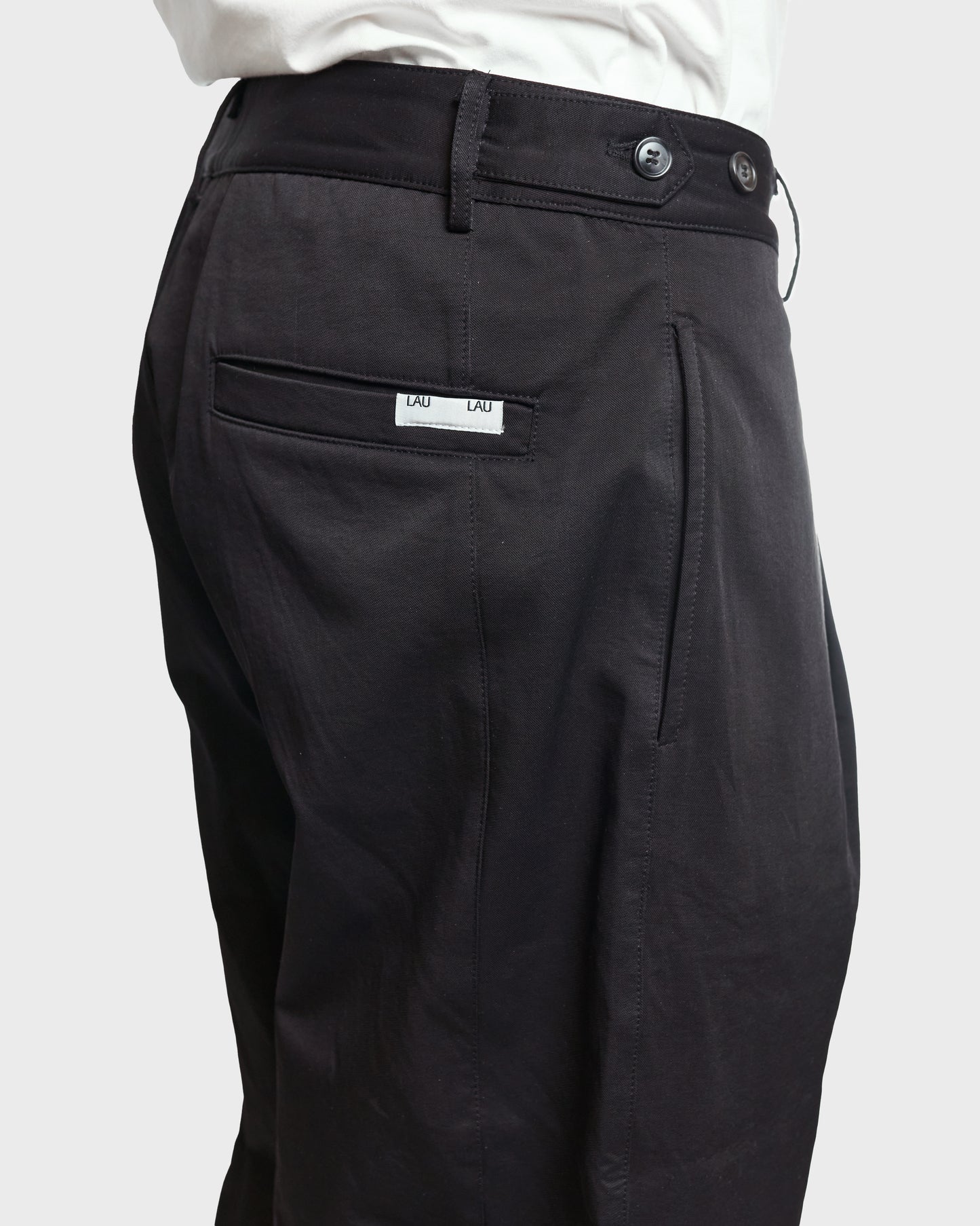 Wide Pleated Trousers